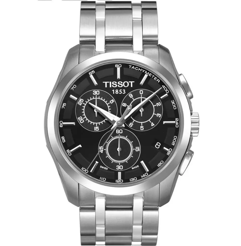  TISSOT Couturier 1853 Chronograph Men Watch Metal 